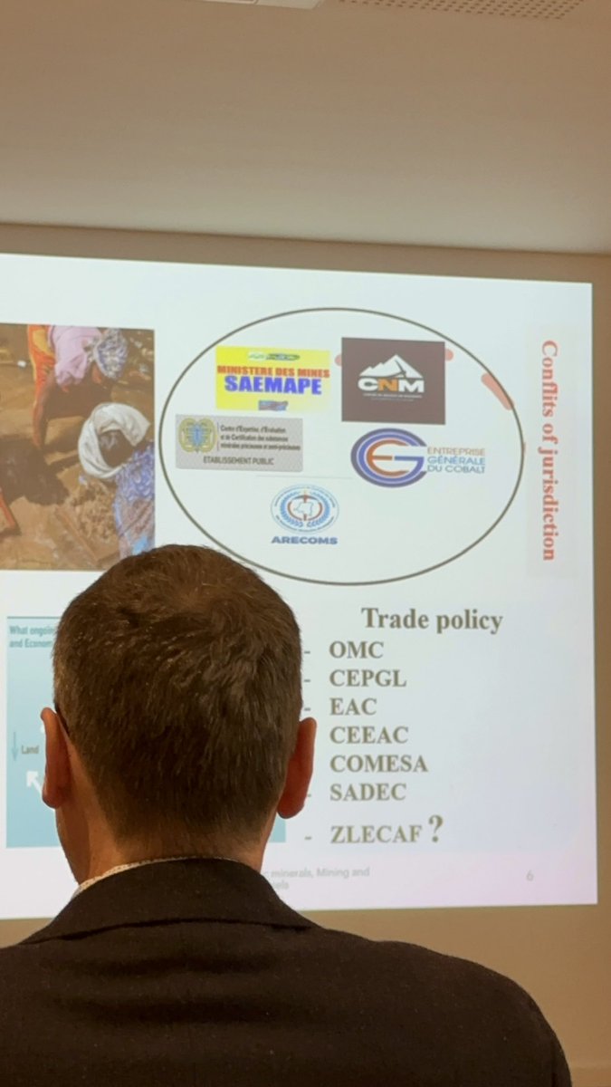 LubanguEric's tweet photo. Jeudi 03 avril 2025, j’ai participé à la conférence internationale de l’Académie Royale des Sciences d’Outre-Mer à Bruxelles.
Mon exposé était sur “Gouvernance de la chaîne de valeur des batteries électriques dans l’ACK. Politiques économiques et alliances organisationnelles ?” https://t.co/pYlvM0qV2k