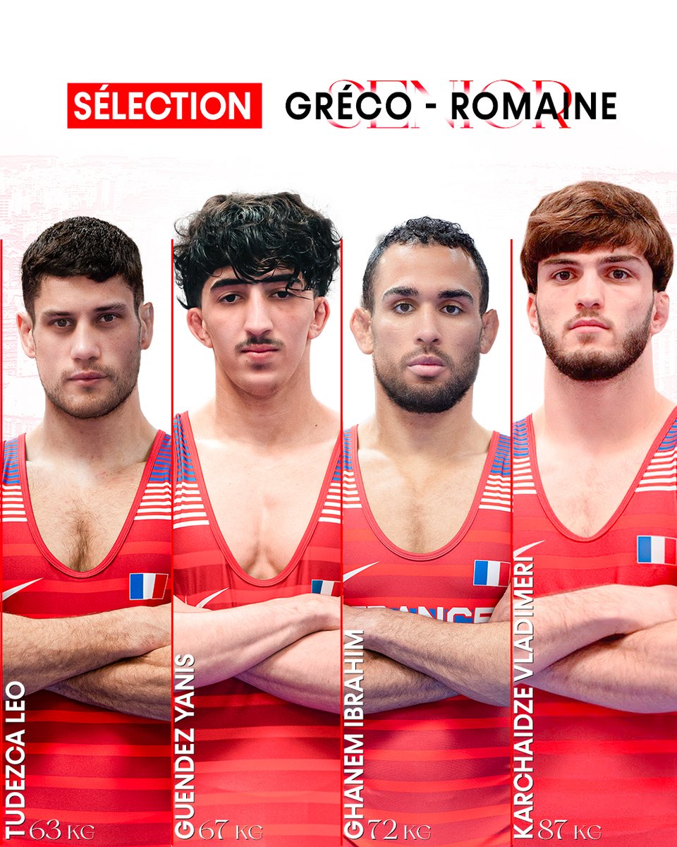 🌍 J6️⃣ Europe Senior - Slovaquie 🌍

🗞️ Programme - Qualifications (10h30) :

6️⃣7️⃣ KG - Yanis GUENDEZ 🆚🇧🇬
7️⃣2️⃣ KG - Ibrahim GHANEM 🆚🇹🇷

L'intégralité de cette compétition est à suivre en direct sur UWW+ 🎥

ℹ️: linktr.ee/FranceLutte