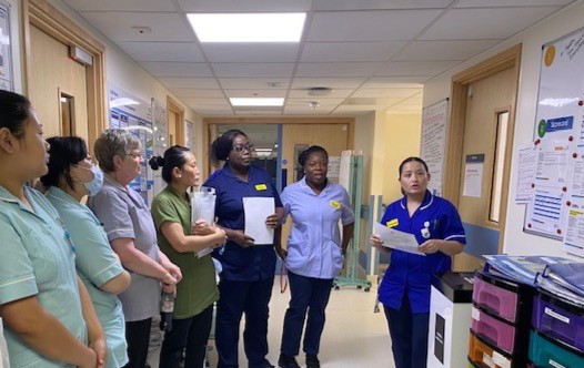 Huddles are an essential part of the Frimley Excellence Improvement System (FXIS). We've changed our language from 'leading' huddles to 'hosting' huddles to encourage everyone to get involved.
#ContinuousImprovement