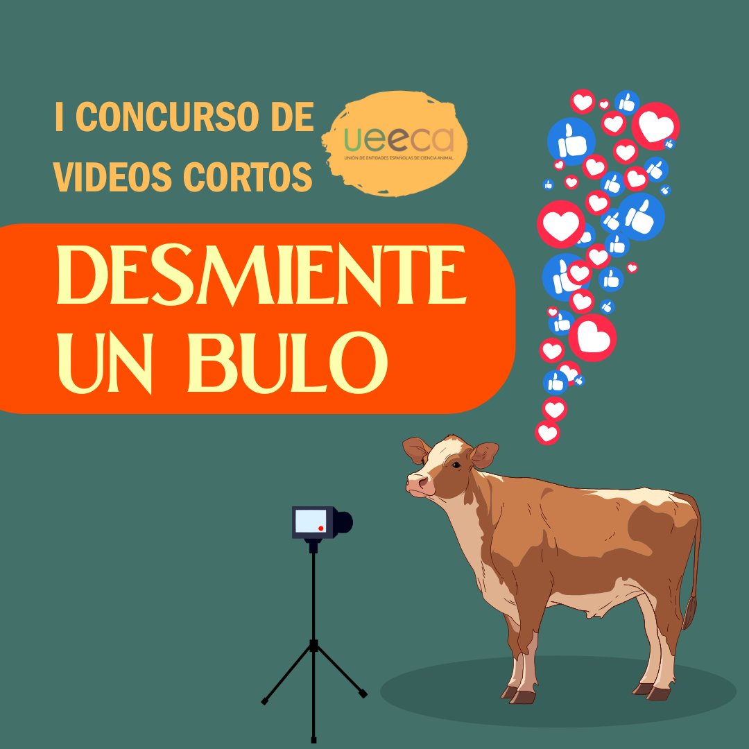 ➡¡Participa en el concurso #DesmienteUnBulo, organizado por <a href="/UEECA_/">UEECA</a>!

Dirigido a investigadores y estudiantes que quieran compartir sus conocimientos sobre ciencia animal para combatir la desinformación. 

📌El plazo está abierto hasta el 15 de abril.

etsiaab.upm.es/Centro/Gabinet…