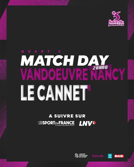𝑪𝒐𝒎𝒑𝒕𝒆𝒖𝒓 𝒂̀ 𝒛𝒆́𝒓𝒐 !

Après deux premiers actes haletants, <a href="/VNVBofficiel/">Vandoeuvre Nancy Volley-Ball (officiel)</a> et <a href="/VOLEROLECANNET/">Volero Le Cannet</a> se retrouvent pour le match 3 🔥

Le direct à 20h sur Sport en France et sur LNVtv 👉 urlr.me/327UBP