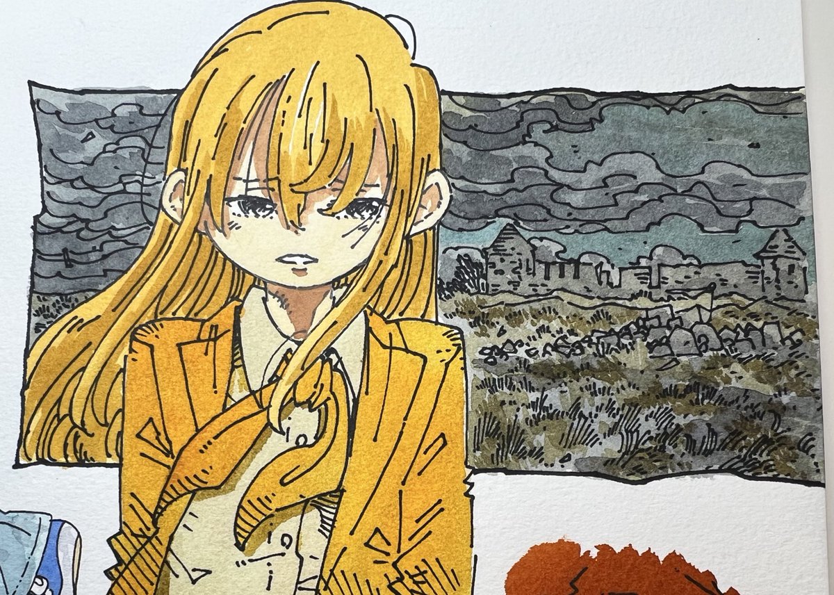 「」|吉田覚のイラスト