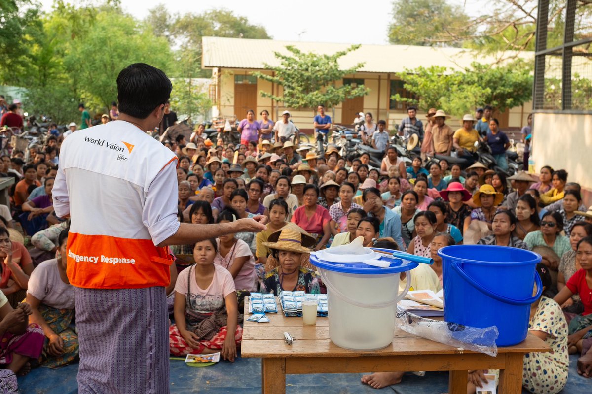 FCDOGovUK's tweet photo. It’s been two weeks since the devastating earthquake in Myanmar and there are thousands of people still in need of help. 

The UK government has matched £5 million of your donations to @decappeal. https://t.co/lADvoBQy1v