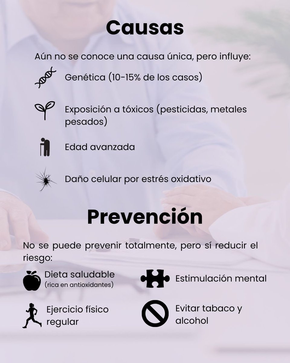 COFGU1's tweet photo. 🧠 El PÁRKINSON es un trastorno neurodegenerativo crónico y progresivo que afecta principalmente al sistema motor. Se produce por la pérdida de neuronas que generan dopamina, un neurotransmisor clave para el control del movimiento
#COFGU #diamundialdelparkinson #farmaceuticos https://t.co/BGDALMBmZd