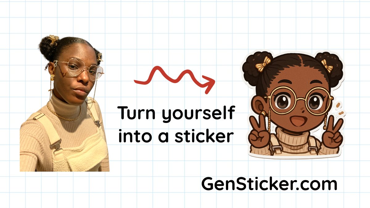 GenStickers's tweet photo. Let’s make the world cuter, one sticker at a time ✨ https://t.co/j42c7K2KUx