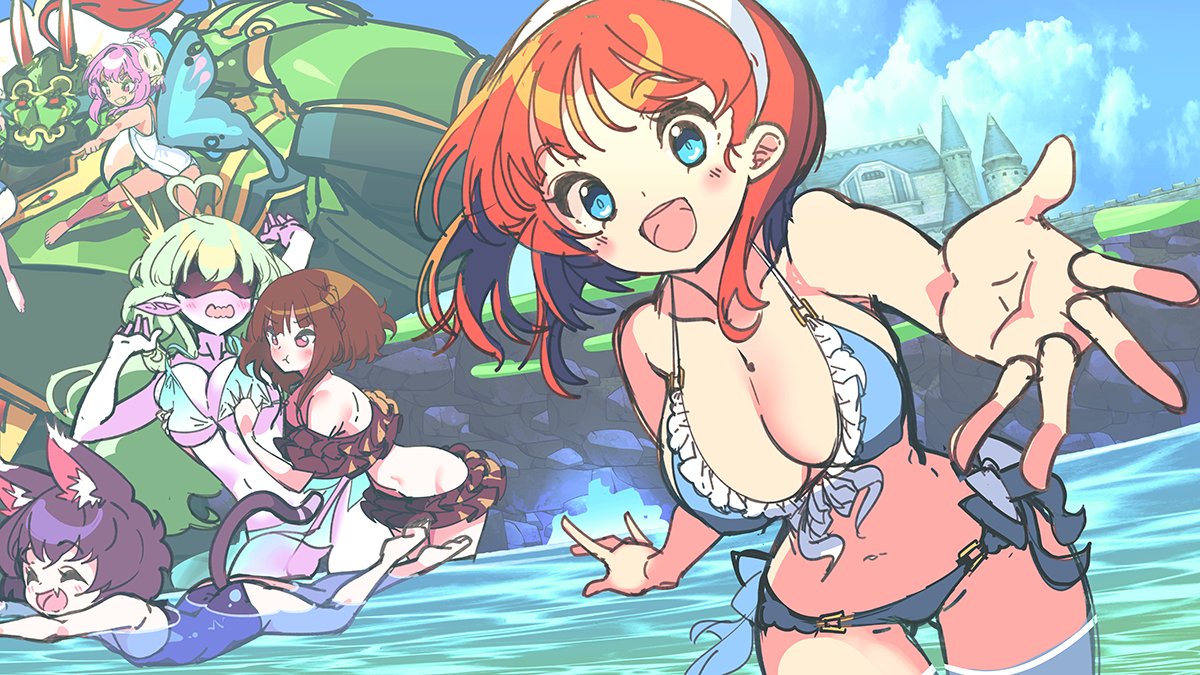 みんなで泳ごう‼🥰 