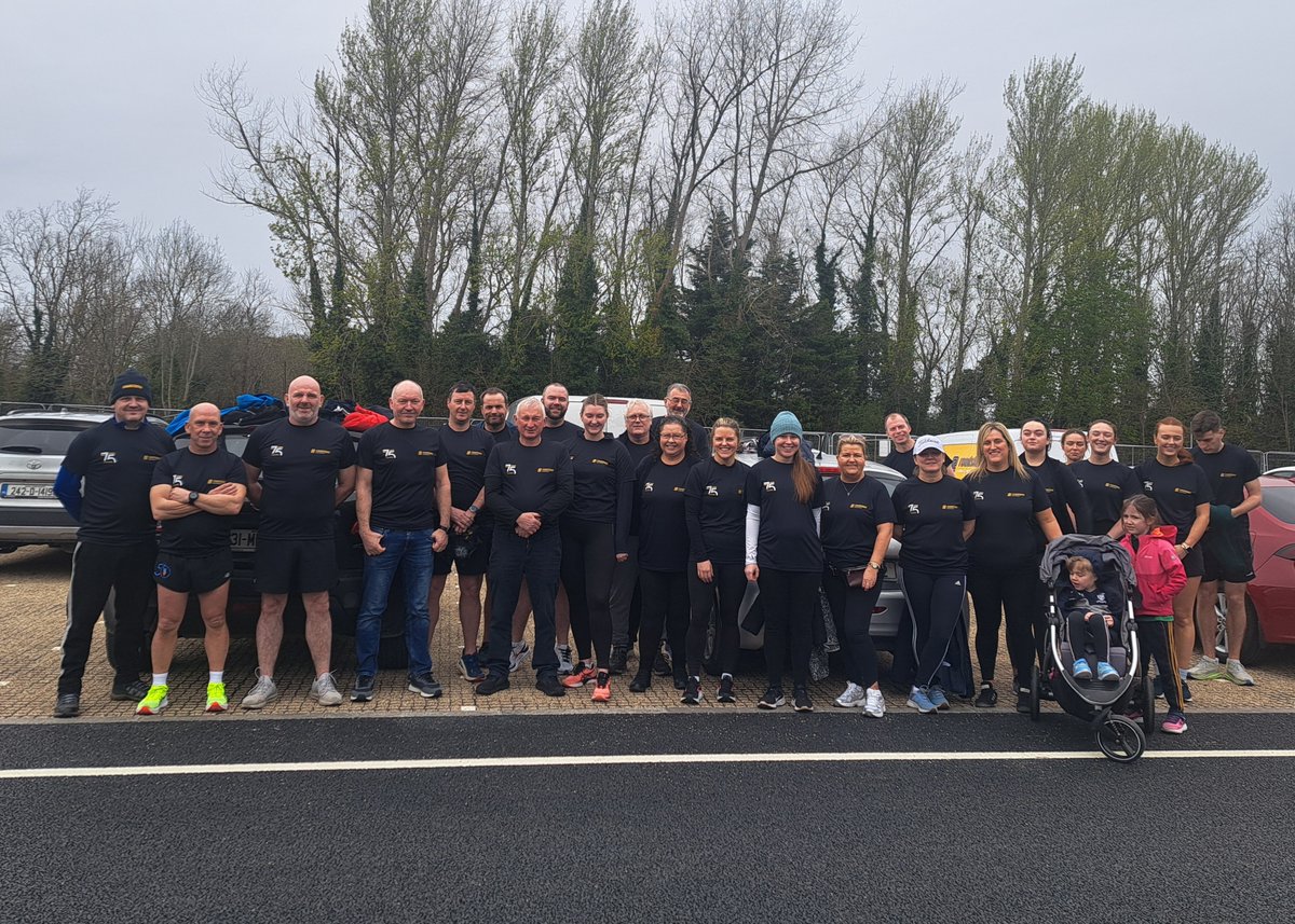 roadstoneLtd's tweet photo. On Saturday, 29th March, Roadstone employees across the country laced up their runners and took on a 5K challenge — walking, jogging, or running — all in support of the Irish Cancer Society. We've raised an amazing €7,107.00 so far! https://t.co/6tMuBrgNnb 
#Roadstone5K https://t.co/1SIUYOtWzW