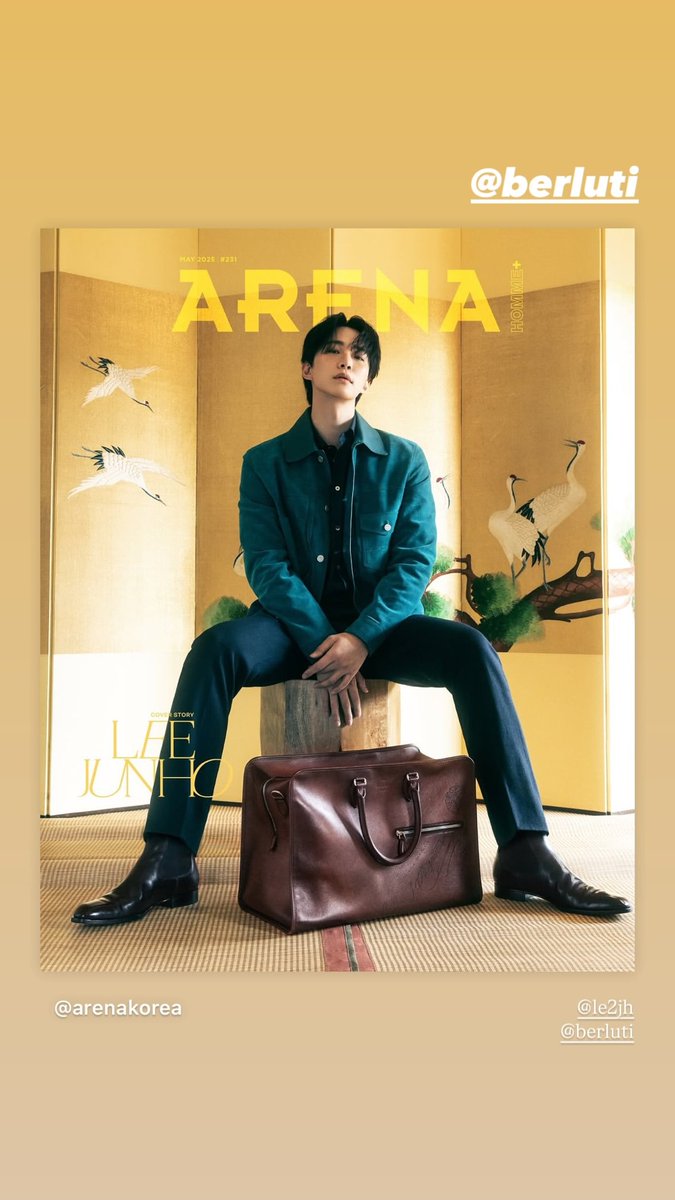 yarusweety's tweet photo. 20250411 le2jh IG Story
우리 준호도 왔어요💛
#이준호 #leejunho
#beruti @berluti
@arenahommeplus https://t.co/QwKGaMsbP1