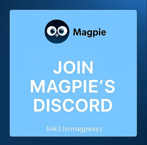 sibani_sipra's tweet photo. @magpiexyz_io isn’t just a protocol. It’s a blueprint.
It’s powering #DeFi’s smartest yield layers — and inspiring an entire ecosystem.
Let’s break down how Magpie and its #subDAOs are reshaping the game:
🧵 https://t.co/NlZX0q5cvf