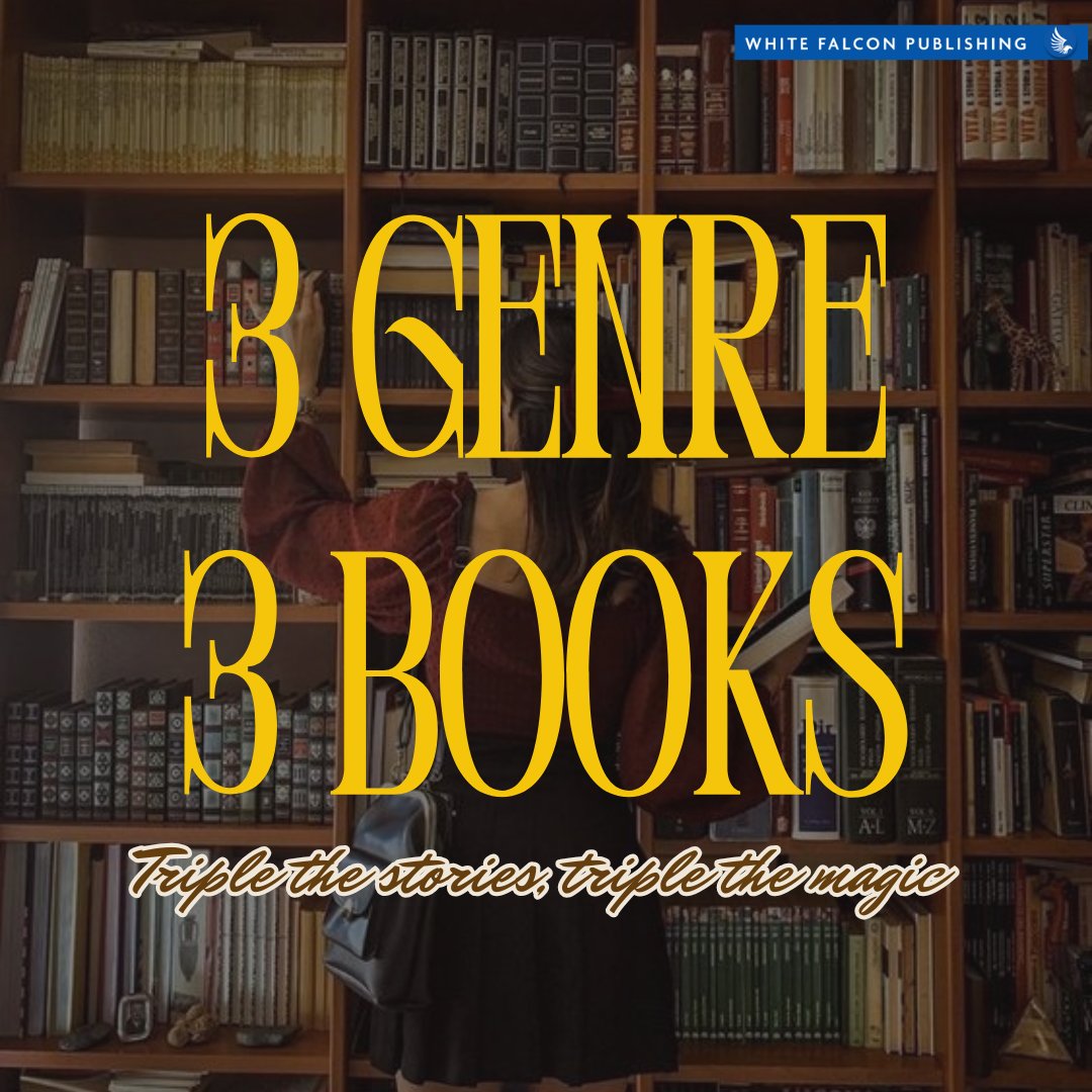 WhiteFalconpub's tweet photo. 3 genres. 3 books. 📚_ What do you think of this new format Which genres would you like to see next Let me know! 👇

#whitefalcon #whitefalconpubishing #bestbooks #read #booksread #bookreading #readingbooks #reading #bookscollection #outnow #newbooks #newrelease https://t.co/vB23VarHQb