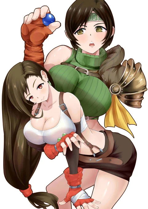 FF7 Tifa ティファ Yuffie ユフィ 