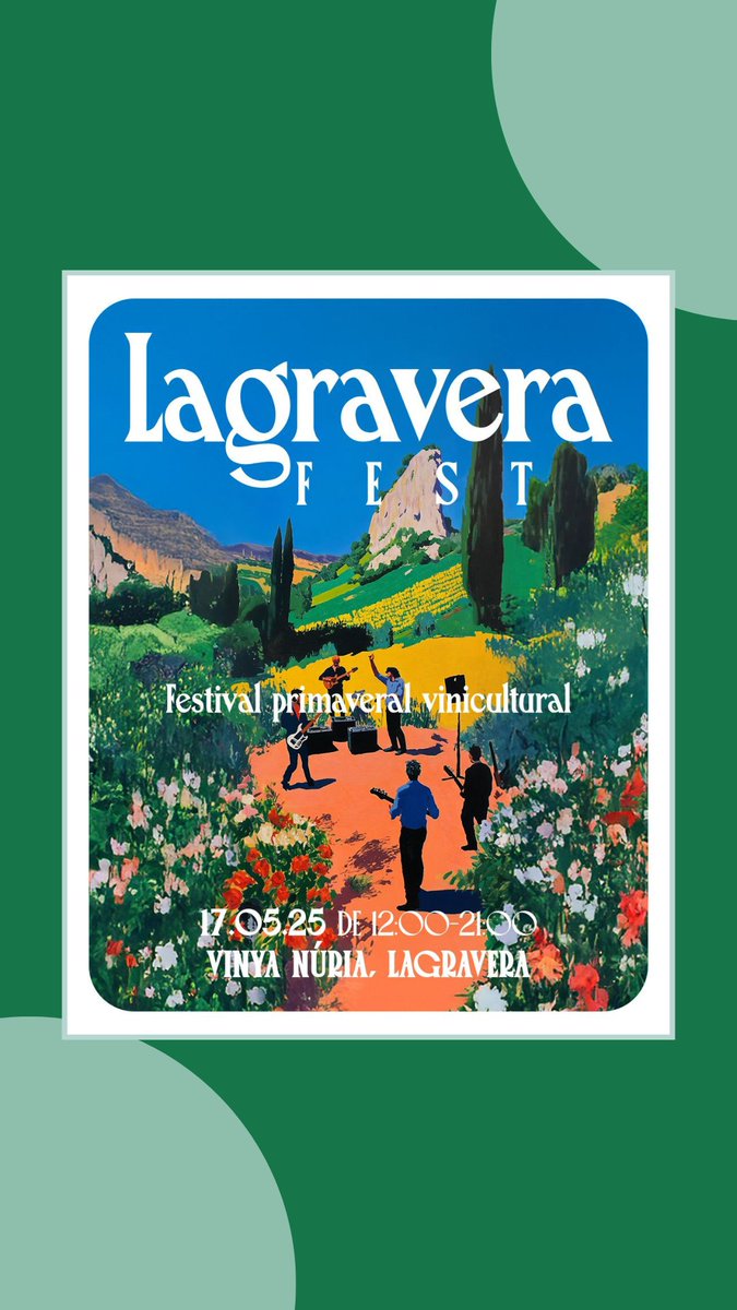 DO_CostersSegre's tweet photo. Agafa paper i boli 👉🏻Activitats previstes per les pròximes setmanes:
- Rosselló Wine Fest (26 abril)
- Aplec de primavera a Castell del Remei (27 abril)
- Primavera Wine a Artesa de Segre (3 de maig)
- Lagravera Fest (17 de maig)
- Cota festival de vins d'altura (31 de maig) https://t.co/J90NYjlur9