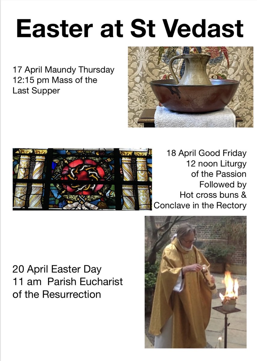 Celebrating Easter ⁦<a href="/StVedast/">St Vedast</a>⁩