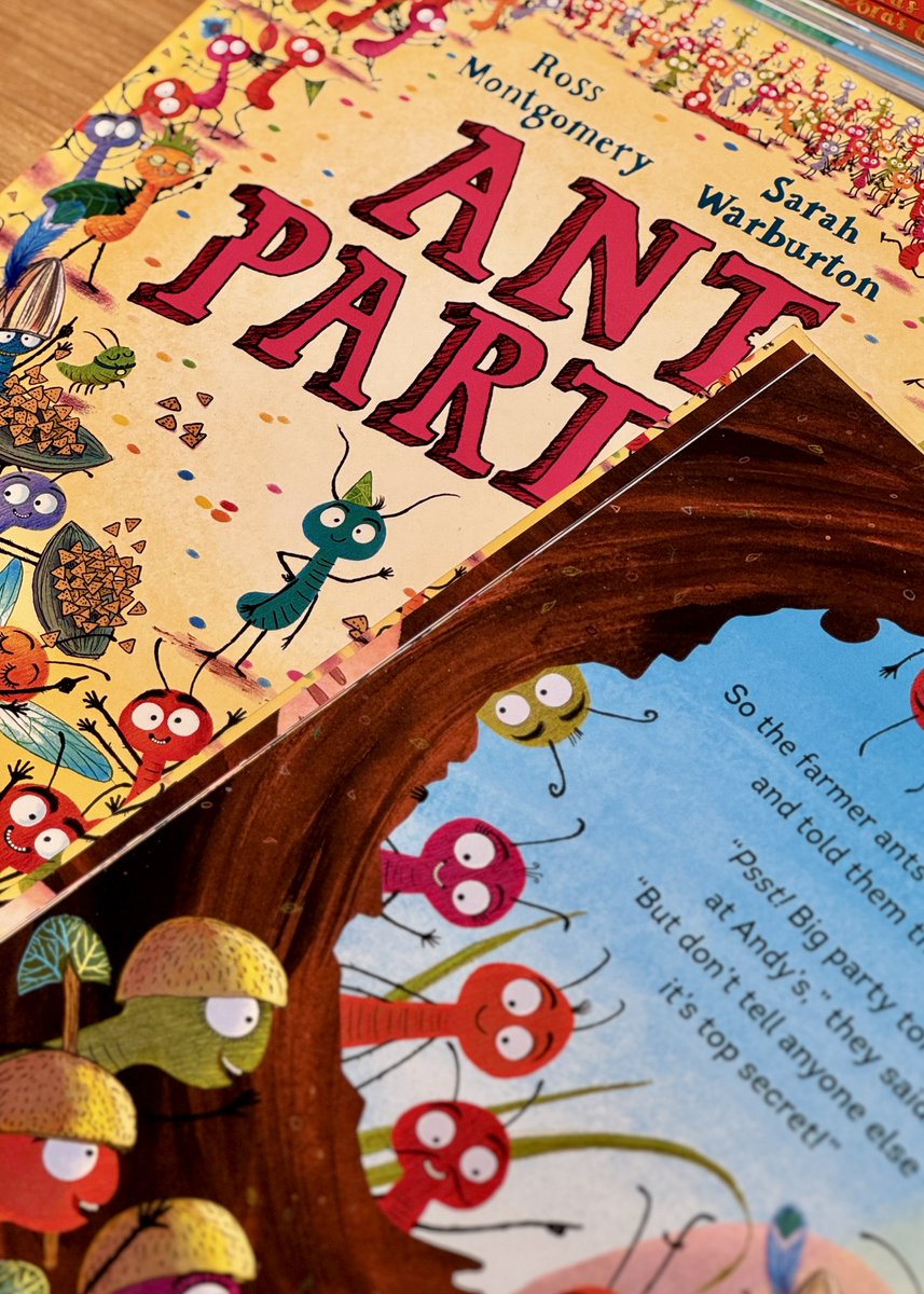 Waterstones Kids (@waterstoneskids) on Twitter photo From the marvellous duo <a href="/mossmontmomery/">Ross Montgomery</a> & Sarah Warburton comes an adorable tale of friendship & daring to be yourself, as Andy the Ant's birthday celebration gets unexpectedly populous! Brilliantly funny & bursting with charming illustration: waterstones.com/book/ant-party… From the marvellous duo <a href="/mossmontmomery/">Ross Montgomery</a> & Sarah Warburton comes an adorable tale of friendship & daring to be yourself, as Andy the Ant's birthday celebration gets unexpectedly populous! Brilliantly funny & bursting with charming illustration: waterstones.com/book/ant-party…