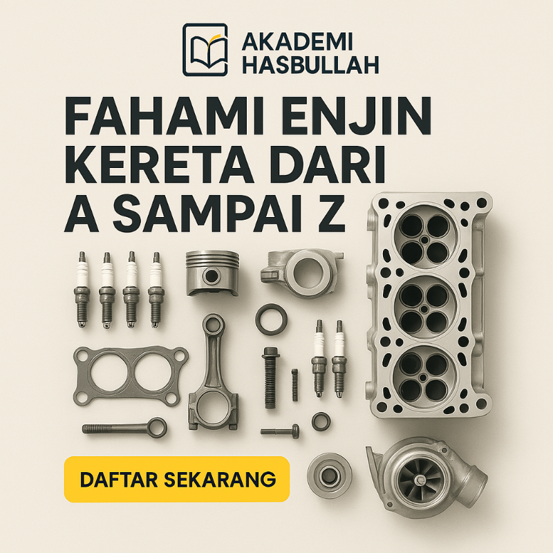 hasbullahsyarah's tweet photo. Fahami bagaimana enjin bekerja hanya dalam beberapa jam sahaja. Nak belajar dari rumah pun boleh. Daftar sekarang sementara diskaun MEGA masih ada