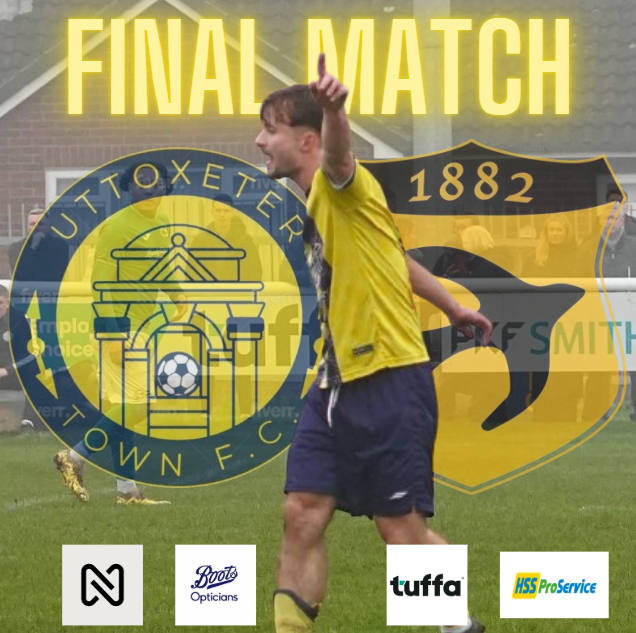 LET'S GET OLDFIELDS ROCKING TOMORROW!🎉🥳 We're at home for the final game this season after securing our league status last week! 

Cheer Town on for the final time this season!💛💙

🗓️12/04/25
⏰3PM
🏟️Oldfields Sports Ground
📍ST14 7JX

#UTFC | #WeAreUttoxeter | #OurTown 🟡🔵