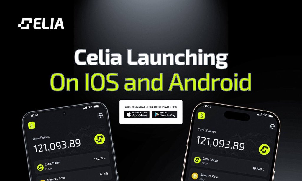 🚨 The moment you’ve all been waiting for is HERE! 🚀 We’re thrilled to announce the official launch of the Celia App on April 13, 2025, for both iOS 📱 and Android 🤖! 

Our incredible #CeliaCommunity, your support and anticipation have fueled this journey, and we can’t wait for