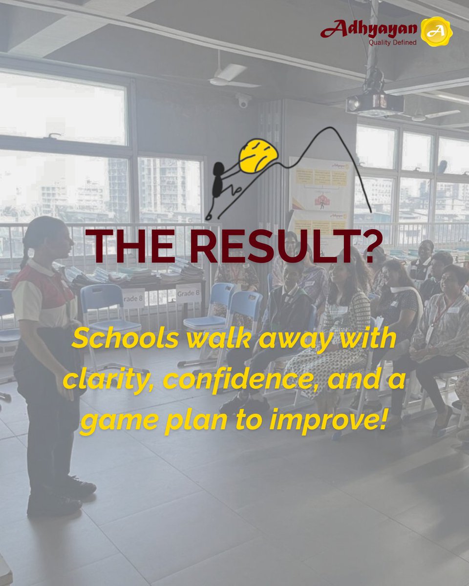 Adhyayan Quality Education Services (@adhyayaned) on Twitter photo We’re back - review season is here! ✨
Our team is working with schools across India to reflect, grow & reimagine what’s possible.
Swipe to see how honest conversations lead to real school improvement.
Contact us at info@adhyayan.asia to learn more!
#AdhyayanQualitySystemsReview We’re back - review season is here! ✨
Our team is working with schools across India to reflect, grow & reimagine what’s possible.
Swipe to see how honest conversations lead to real school improvement.
Contact us at info@adhyayan.asia to learn more!
#AdhyayanQualitySystemsReview
