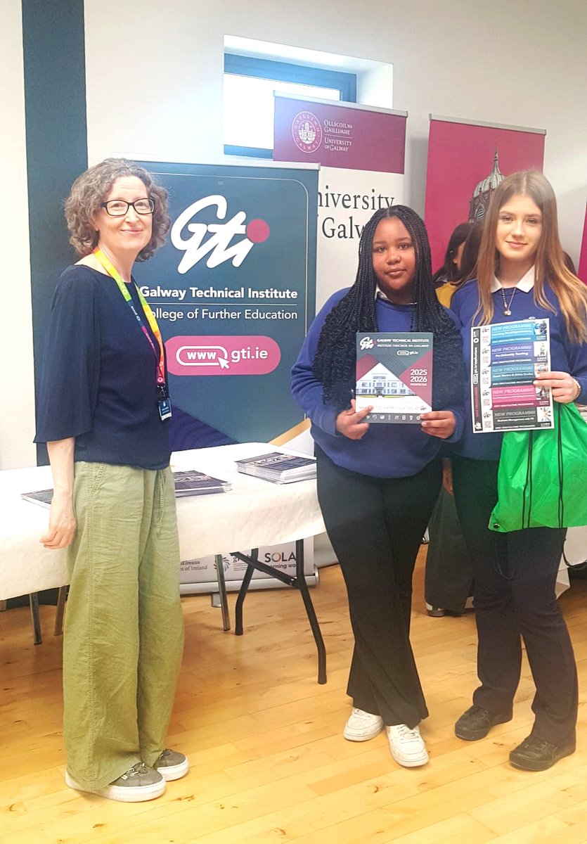 Galway Technical Institute (@gtigalway) on Twitter photo Thank you to the staff & students of <a href="/AMCHALETUAM/">Archbishop McHale College</a> for the warm welcome at the Careers Fair in Tuam All Stars! 🎓 Great to chat about GTI’s 50+ courses & progression routes commencing Autumn 2025!
👉 APPLY NOW at gti.ie/applications
#GTIGalway #APPLYNOW #Galway #WeAreGRETB Thank you to the staff & students of <a href="/AMCHALETUAM/">Archbishop McHale College</a> for the warm welcome at the Careers Fair in Tuam All Stars! 🎓 Great to chat about GTI’s 50+ courses & progression routes commencing Autumn 2025!
👉 APPLY NOW at gti.ie/applications
#GTIGalway #APPLYNOW #Galway #WeAreGRETB