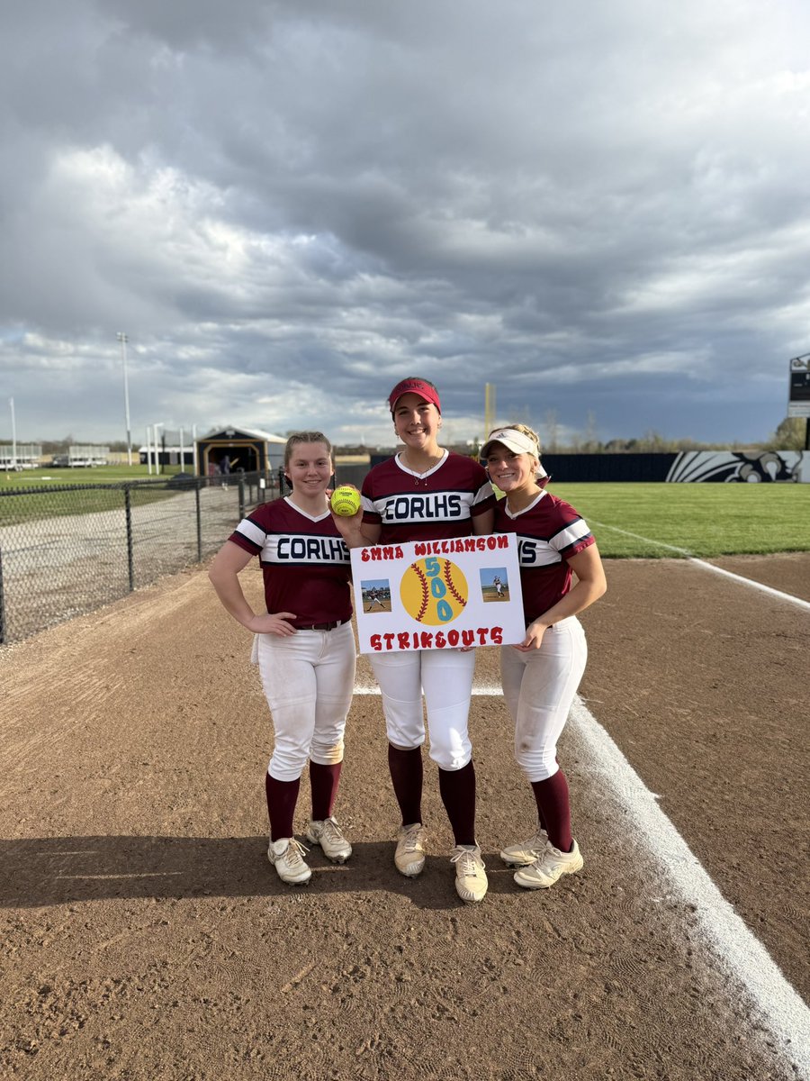 Hit my 500 strikeout mark in our game last night! So thankful for the support around me and amazing teammates! ❤️ <a href="/EIU_Softball/">Eastern Illinois Softball</a> <a href="/Coach_KPaulson/">Kristi Paulson - EIU Softball</a> <a href="/coachDp16/">Dan Paulson</a> <a href="/tobyring19/">Toby Ring</a> @CoachBirdie <a href="/kenzi_bennett/">Kenzi Bennett</a> <a href="/ILForce18uNatl/">Illinois Force 18u National</a>