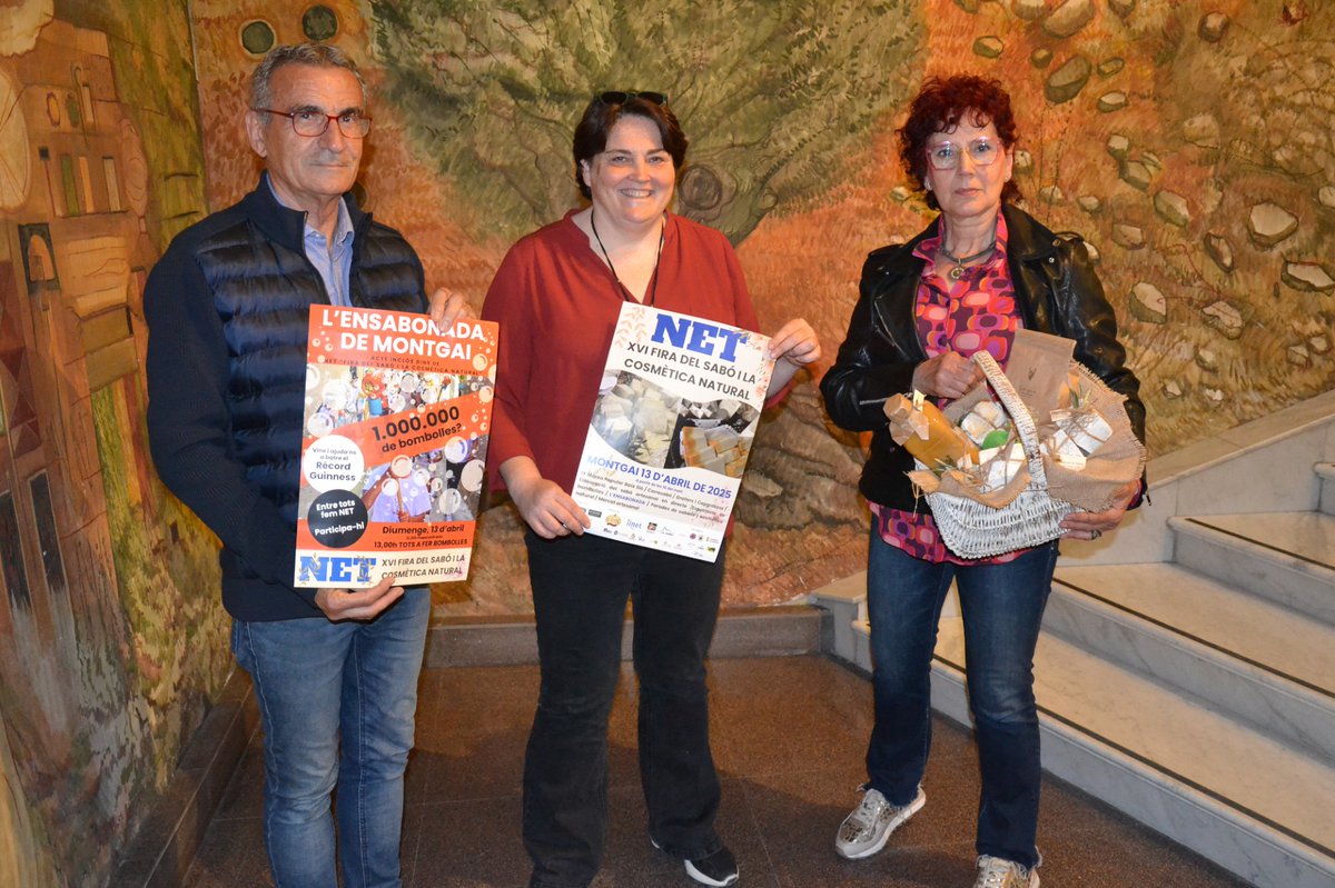 Ràdio Lleida - SER Catalunya (@serlleida) on Twitter photo Aquest diumenge #Montgai a #laNoguera intentarà batre el rècord de bombolles de sabó en un mateix moment a la 16a Fira Net
En parlem amb <a href="/jaume_gilabert/">Jaume Gilabert</a>, alcalde de #Montgai
Escolta'l a l'Aquí Lleida (11/04/2025) cadenaser.com/audio/ser_llei… a través de <a href="/La_SER/">Cadena SER</a> Aquest diumenge #Montgai a #laNoguera intentarà batre el rècord de bombolles de sabó en un mateix moment a la 16a Fira Net
En parlem amb <a href="/jaume_gilabert/">Jaume Gilabert</a>, alcalde de #Montgai
Escolta'l a l'Aquí Lleida (11/04/2025) cadenaser.com/audio/ser_llei… a través de <a href="/La_SER/">Cadena SER</a>