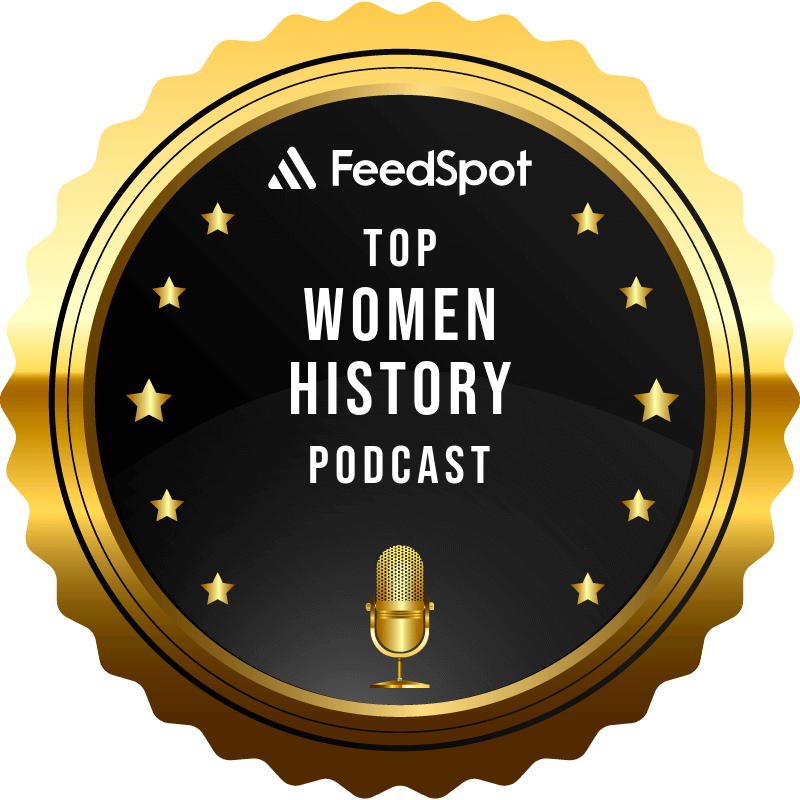 Happy Friday! 🎉 Season 12 is here with 2 episodes out now! We’re thrilled to be ranked among the Top 10 Women in History and Top 10 Women in Design Podcasts! Huge thanks to YOU, our listeners, for making this possible. What’s your favorite moment from Season 12 so far?