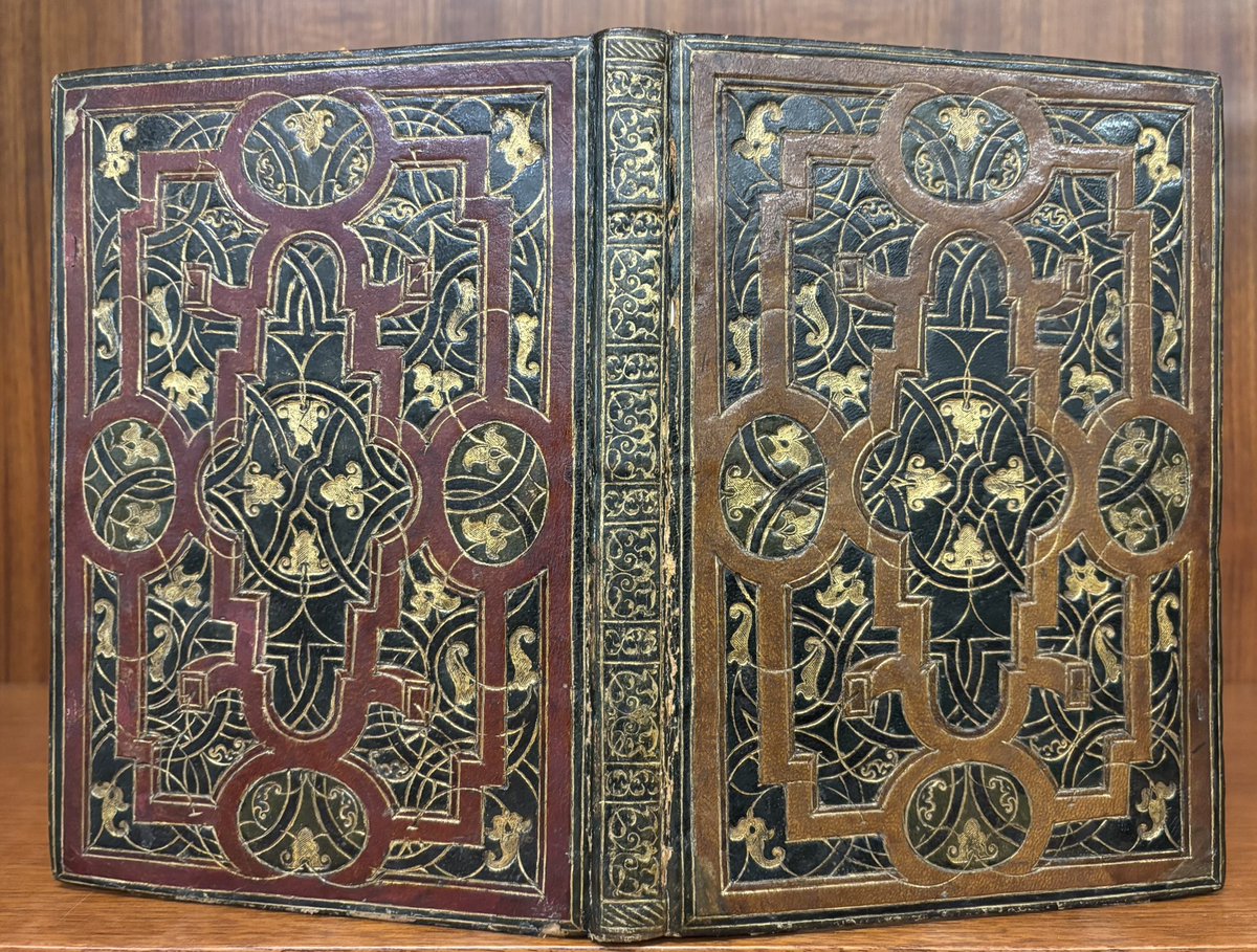 Today <a href="/kbrbe/">KBR</a>: the annual meeting of the Belgian-Dutch Bookbinding Association, with a presentation on the history of our collections by yours truly and an expert opinion on special bookbindings from the 9th-20th centuries by <a href="/JulyVMalderen/">July Van Malderen</a>