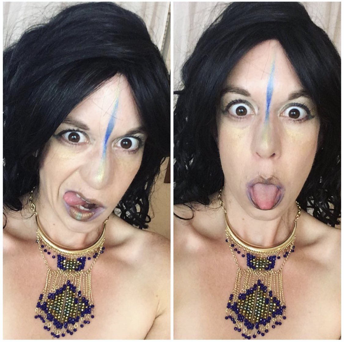 millsraven09's tweet photo. It’s like i literally can’t get through with anything without doing something derpy #icanthelpmyself #whyimsingle  #makeup #derpy https://t.co/cdF2UgGbtx