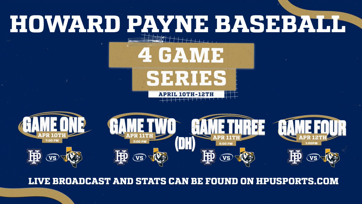 STAND UP AND HOLLAR!
HPU is playing games 2 and 3 today against No. 25 ETBU! Let's kick off the weekend and PACK THE DON! Let's show our #JacketPride and support these athletes!