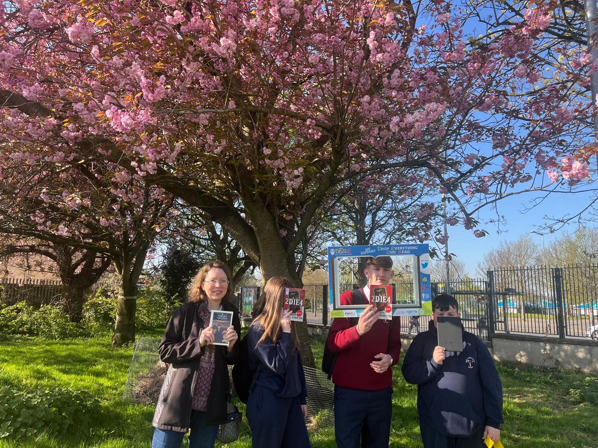 JCSP Library Trinity (@trinitycomplib) on Twitter photo We Dropped Everything And Read in the sunshine today! <a href="/jcsplibraries/">JCSP Library Project</a> <a href="/TrinityComp_/">Trinity Comprehensive School</a> #DEARIrl #LetsGetIrelandReading We Dropped Everything And Read in the sunshine today! <a href="/jcsplibraries/">JCSP Library Project</a> <a href="/TrinityComp_/">Trinity Comprehensive School</a> #DEARIrl #LetsGetIrelandReading