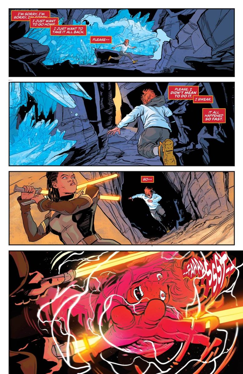 DCU Updates (@dcuworld) on Twitter photo ABSOLUTE FLASH #2 PREVIEW!
Written by Jeff Lemire and Art by Nick Robles with colours by Adriano Lucas and lettering by Tom Napolitano! ABSOLUTE FLASH #2 PREVIEW!
Written by Jeff Lemire and Art by Nick Robles with colours by Adriano Lucas and lettering by Tom Napolitano!
