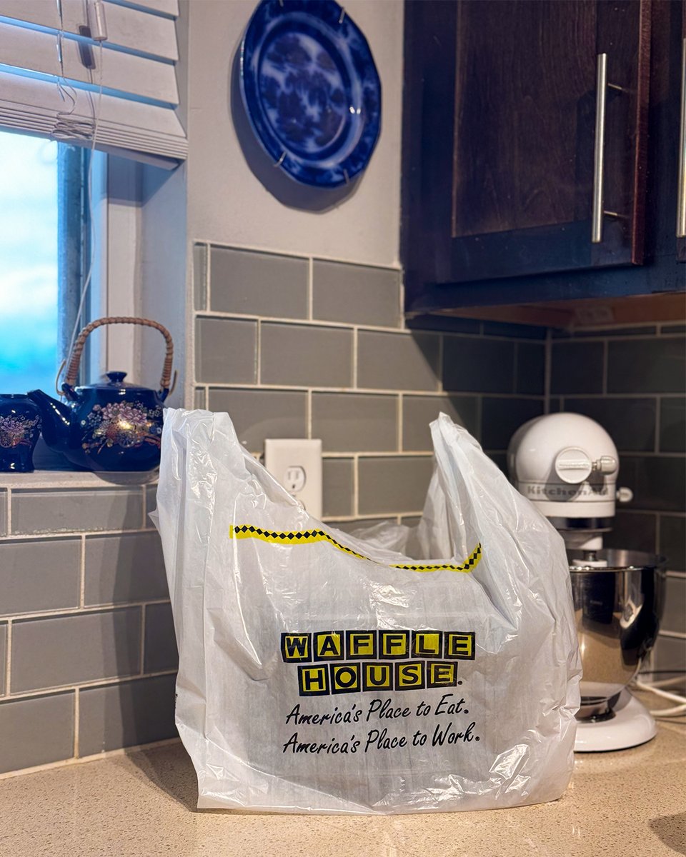 we actually do have Waffle House at home