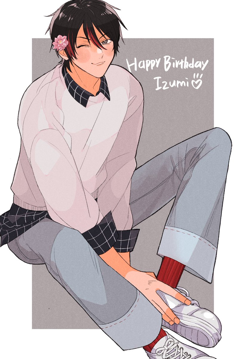 baymrn's tweet photo. 和泉おめでとう🎊🎉🎂

#虎石和泉誕生祭2025
#虎石和泉生誕祭2025 https://t.co/4u275QDmUQ