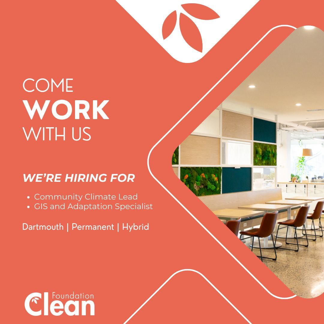 Come work with us! We are hiring for two positions: 
- Community Climate Lead
- Geographic Information Systems and Adaptation Specialist 

Find out more on our website: buff.ly/efi8X2f