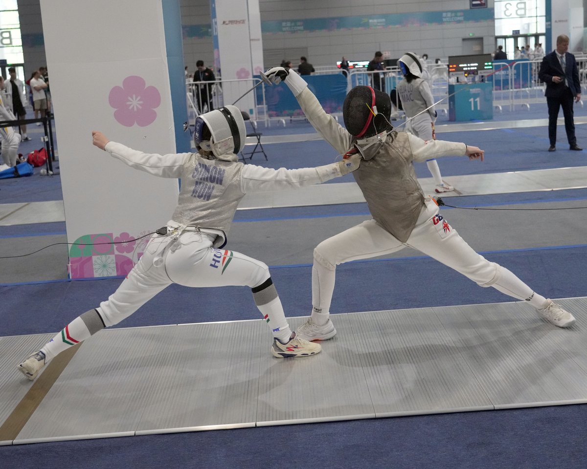 britishfencing's tweet photo. "To have the courage to face the challenges of sport and to embrace them."

Well done to our Cadets on putting up a great fight today.

Read BF's handbook #CallitAttitude to learn about a fencer's journey to the World Championships: https://t.co/fgXEbHCZl9

#GBRFencing #Wuxi2025 https://t.co/qpyyp8lT2g