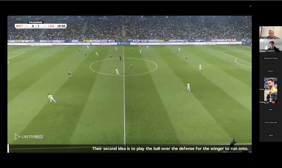 K_Rubajczyk's tweet photo. The field is a classroom. But sometimes, the screen becomes the chalkboard!

On April 5th, we hosted the latest edition of our LIVE Match Analysis Workshop – a dynamic, real-time tactical training experience built around the Ekstraklasa fixture: Śląsk Wrocław vs Motor Lublin.

25 coaches from 4 continents joined us online to simulate the true pressure of match-day decision-making.

Working in dedicated Zoom breakout rooms, participants followed a structured tactical workflow:

✔️ Tactical scenario briefing
✔️ Pre-match insights by Luka Pintarič – our First Team Analyst (huge thanks for your expert input!)
✔️ 5 real-time tasks aligned with live match phases
✔️ Preparation of video clips from the private tactical stream
✔️ Tactical press-conference briefing at full-time
✔️ Final group debrief and expert discussion

Each team worked collaboratively in analysis roles (DEF, OFF, TRANSITION, SET PIECES) and submitted findings using professional reporting templates. The goal was to replicate a real elite environment — and based on the discussion that followed, we achieved it.

Special thanks to @piotr_sadowski  i Mateusz Zawadzki for their outstanding support in coordinating the team breakout sessions. Your leadership made this flow seamless.

This was not just a session — it was a lab of learning, communication, and tactical refinement. We’re committed to building a global learning culture around football analysis.

If you’re interested in hosting a similar experience with us — get in touch.

Let’s bridge the gap between match analysis theory and the speed of real-time decisions. Tactical minds grow in the heat of the game.

#TacticalAnalysis #MatchAnalysis