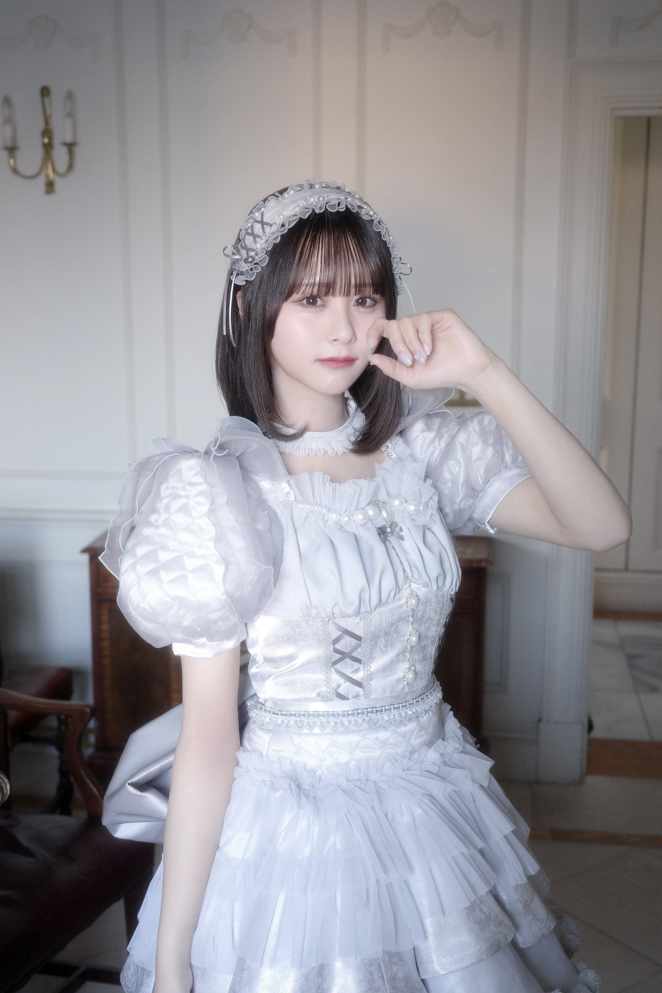 ≠ME 生写真 尾木波菜 チュウ コメント付き ノイミー モブノデレラ