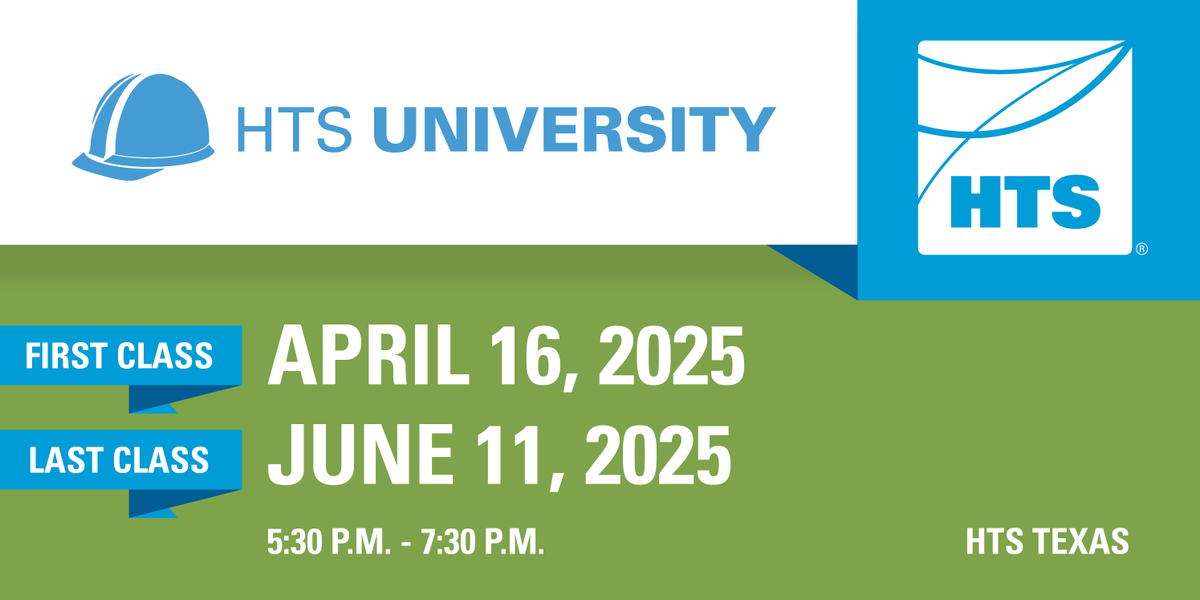 HTS_Engineering's tweet image. TX: HTSU - TX is coming up! Get ready to spring into a great series of speakers. This 8-week course is perfect for an engineer new to the industry or anyone needing a refresher on HVAC fundamentals. Modules run every Wed, April 16 - June 11. Contact your HTS rep today to sign up!