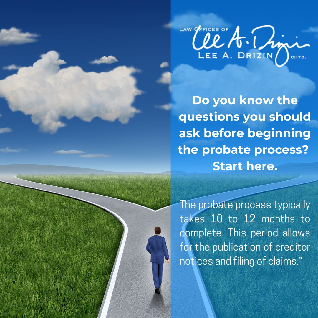DrizinLaw's tweet photo. The completion of probate is often a daunting task. Which is why you need to find the right probate attorney to guide you through the process.

https://t.co/ax3bXHplNz

#drizinlaw #lasvegaslawyer #probateattorney #guide #help #generaltips #probate #drizinlawprobate #executor https://t.co/rWEpvkagrn