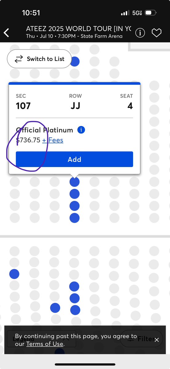 summer_ladner's tweet photo. Whoohoo! ATEEZ TOUR!? This was exciting THEN disturbing quick. Who’s regulating this absurdity?!!!! I wonder who actually bought those seat. Almost sold out? At those prices in one day??? Sus @ATEEZofficial #ateeztickets #ATEEZTour #atlanta https://t.co/imBod5ezt3