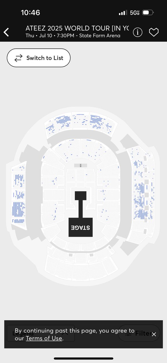 summer_ladner's tweet photo. Whoohoo! ATEEZ TOUR!? This was exciting THEN disturbing quick. Who’s regulating this absurdity?!!!! I wonder who actually bought those seat. Almost sold out? At those prices in one day??? Sus @ATEEZofficial #ateeztickets #ATEEZTour #atlanta https://t.co/imBod5ezt3