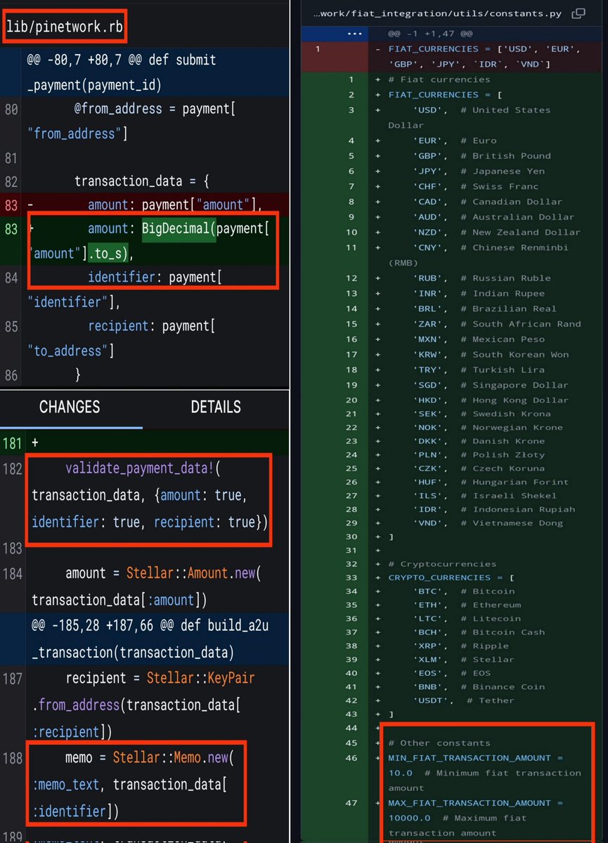 𝟭 𝗣𝗶 = 𝟯𝟭𝟰𝟭𝟱𝟵 𝗨𝗦𝗗 Minimum transaction limit = 10 USD Maximum  transaction limit = 10,000 USD. These are the legal transaction limits  involving the confirmed Currencies of 29 Countries and some