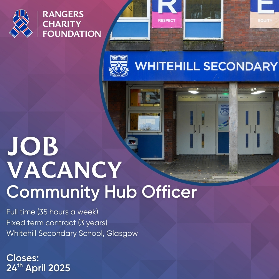 RFC_Charity's tweet photo. 🆕VACANCY: We are seeking a new Community Hub Officer to work alongside our existing Hub Officer at Whitehill Secondary School.

🫵If you have a degree in a sports or community education related subject, or equivalent proven experience, and a charismatic personality then we'd love to hear from you!

Apply ⤵️

https://t.co/4kso3AD12t

#AFoundationForPotential
