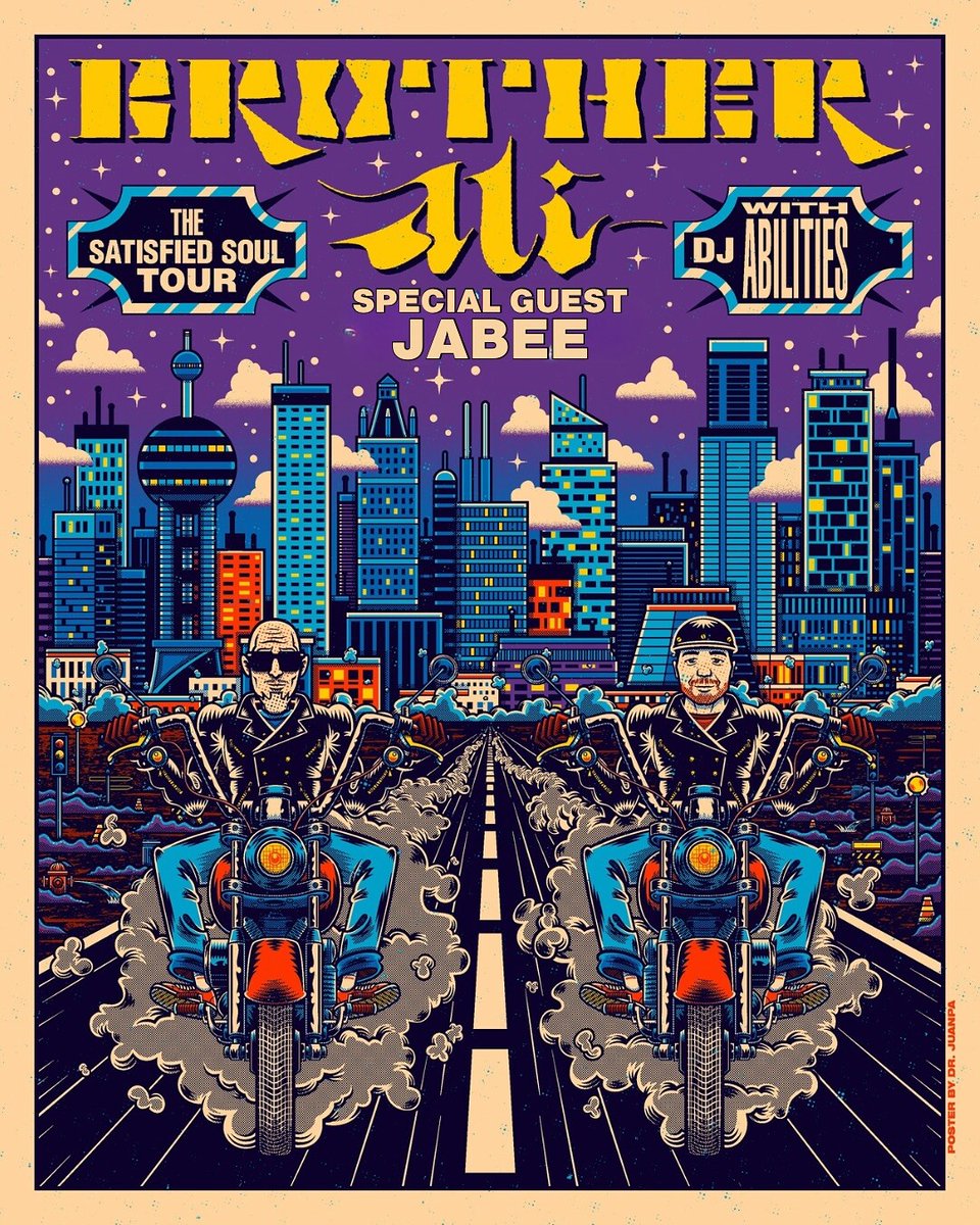 Mello Music Group (@mellomusicgroup) on Twitter photo CLEVELAND: Tonight <a href="/BrotherAli/">Brother Ali</a> is LIVE w/ DJ Abilities
and special guest @MyNameIsJabee
tickets ---> brotherali.com/events CLEVELAND: Tonight <a href="/BrotherAli/">Brother Ali</a> is LIVE w/ DJ Abilities
and special guest @MyNameIsJabee
tickets ---> brotherali.com/events