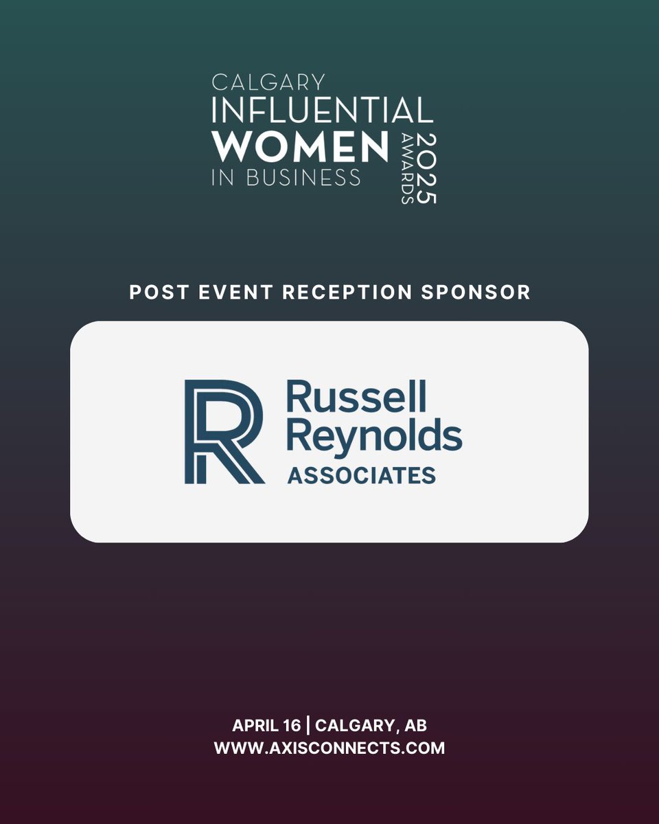 The awards may be handed out, but the conversation doesn’t stop there! Thanks to Russell Reynolds, our Post-Event Reception Sponsor, guests will have the opportunity to keep the celebration going, build connections, and reflect on an inspiring evening. 
 #2025CIWBAwards