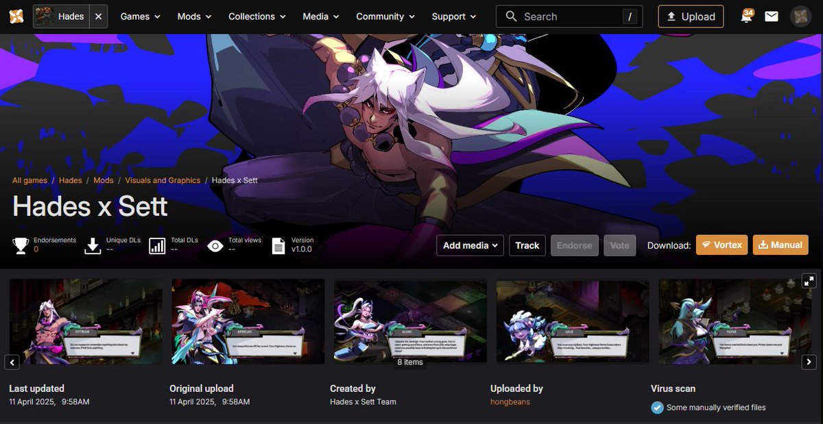 🪷 SPIRIT BLOSSOM x HADES MOD OUT NOW 🪷
The familiar game of Hades has been melded with the Spirit Blossom universe in a free mod with new art, redone character models, and fully re-written game dialogue. Battle to the Spirit Realm as #Sett!
Download link below.