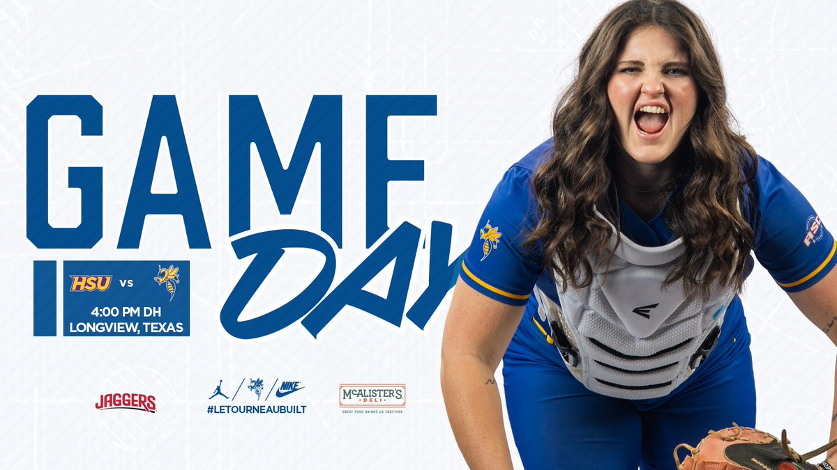 LeTourneau YellowJackets (@letuathletics) on Twitter photo FRIDAY NIGHT SOFTBALL!!
<a href="/LETUSoftball/">LETU Softball</a> is back home this weekend!
🆚 Hardin-Simmons
⏰ 4:00 PM (DH)
📍 Joyce Family Athletic Village
🎥 letuathletics.com/live
#LeTourneauBuilt #d3sb FRIDAY NIGHT SOFTBALL!!
<a href="/LETUSoftball/">LETU Softball</a> is back home this weekend!
🆚 Hardin-Simmons
⏰ 4:00 PM (DH)
📍 Joyce Family Athletic Village
🎥 letuathletics.com/live
#LeTourneauBuilt #d3sb