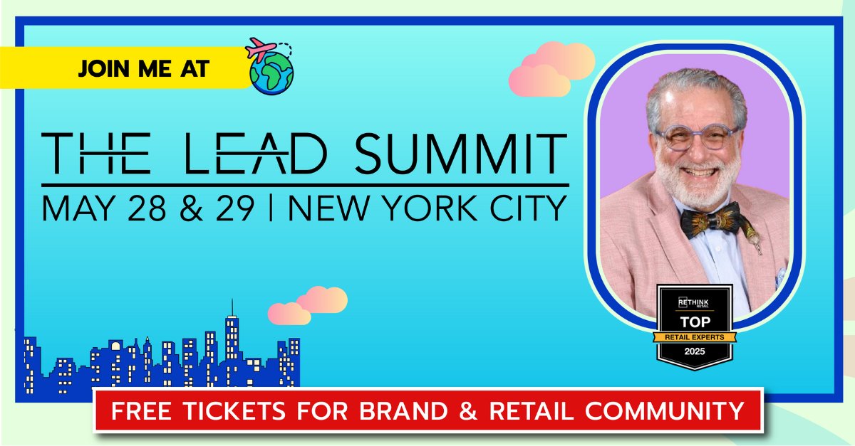 Unified Brand Experience Lab (@belunified) on Twitter photo I'll be joining many of my <a href="/RETHINK_Retail/">RETHINK Retail</a> fellow #topretailexperts at The Lead next month here in NY. Brands and retailers attend for free, others can use trefriends for a 25% discount. Tag me in the How you heard about it!  summit.the-lead.co/register/ I'll be joining many of my <a href="/RETHINK_Retail/">RETHINK Retail</a> fellow #topretailexperts at The Lead next month here in NY. Brands and retailers attend for free, others can use trefriends for a 25% discount. Tag me in the How you heard about it!  summit.the-lead.co/register/