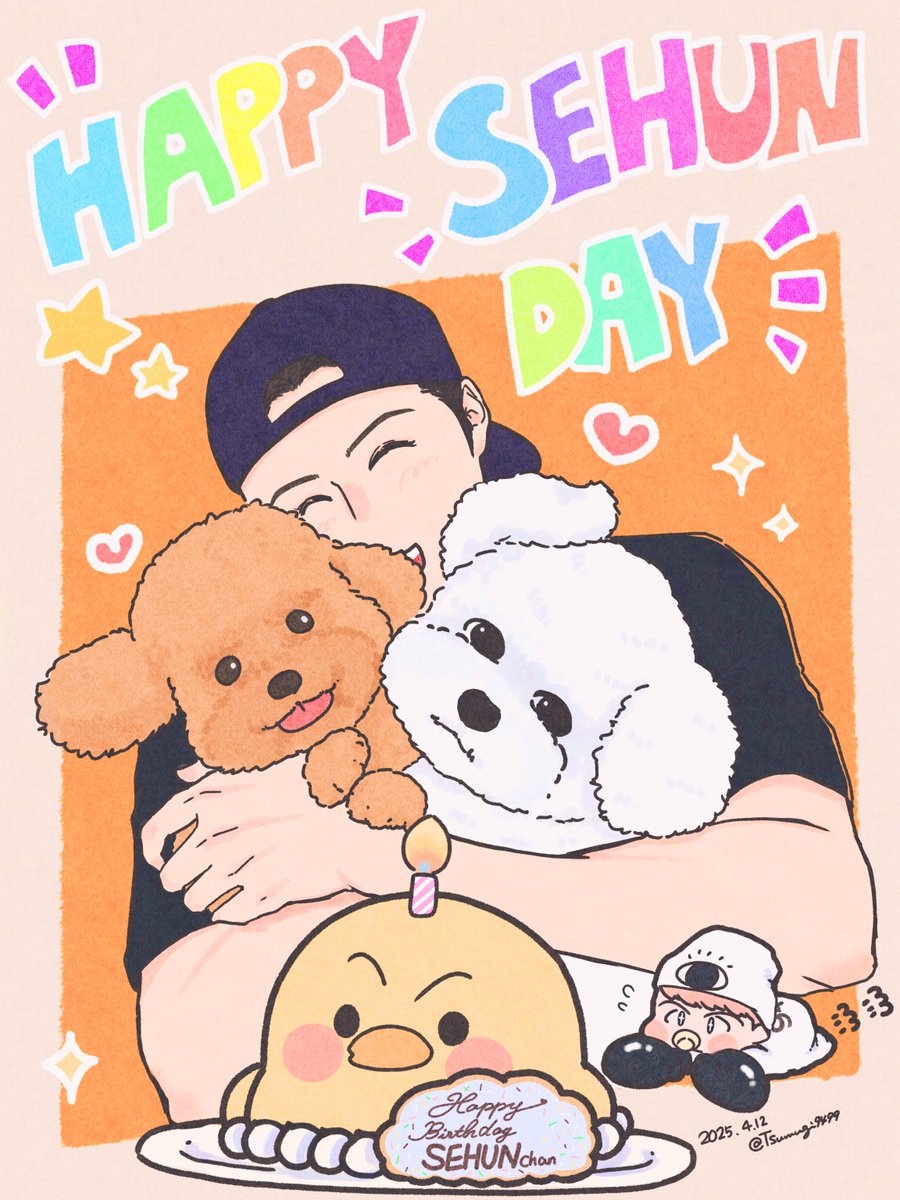 tsumugi9499's tweet photo. 🐣🎂🎉

그립고 보고싶은 세훈이
생일 축하해🫶
#OurSEHUNiverseDay
#우리의봄은세훈으로완성돼
#세훈이의_32번째_봄바람 https://t.co/we2g6kPU9E