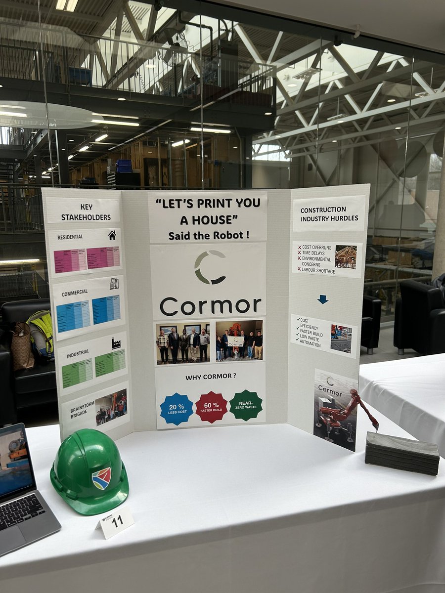 Delighted to drop by the 2025 Innovation Technology Showcase at <a href="/FlemingCollege/">Fleming College</a> on Thursday to check out the display by the team that chose to do their applied business project on <a href="/cormorinc/">CORMOR</a>.  #3Dprinting